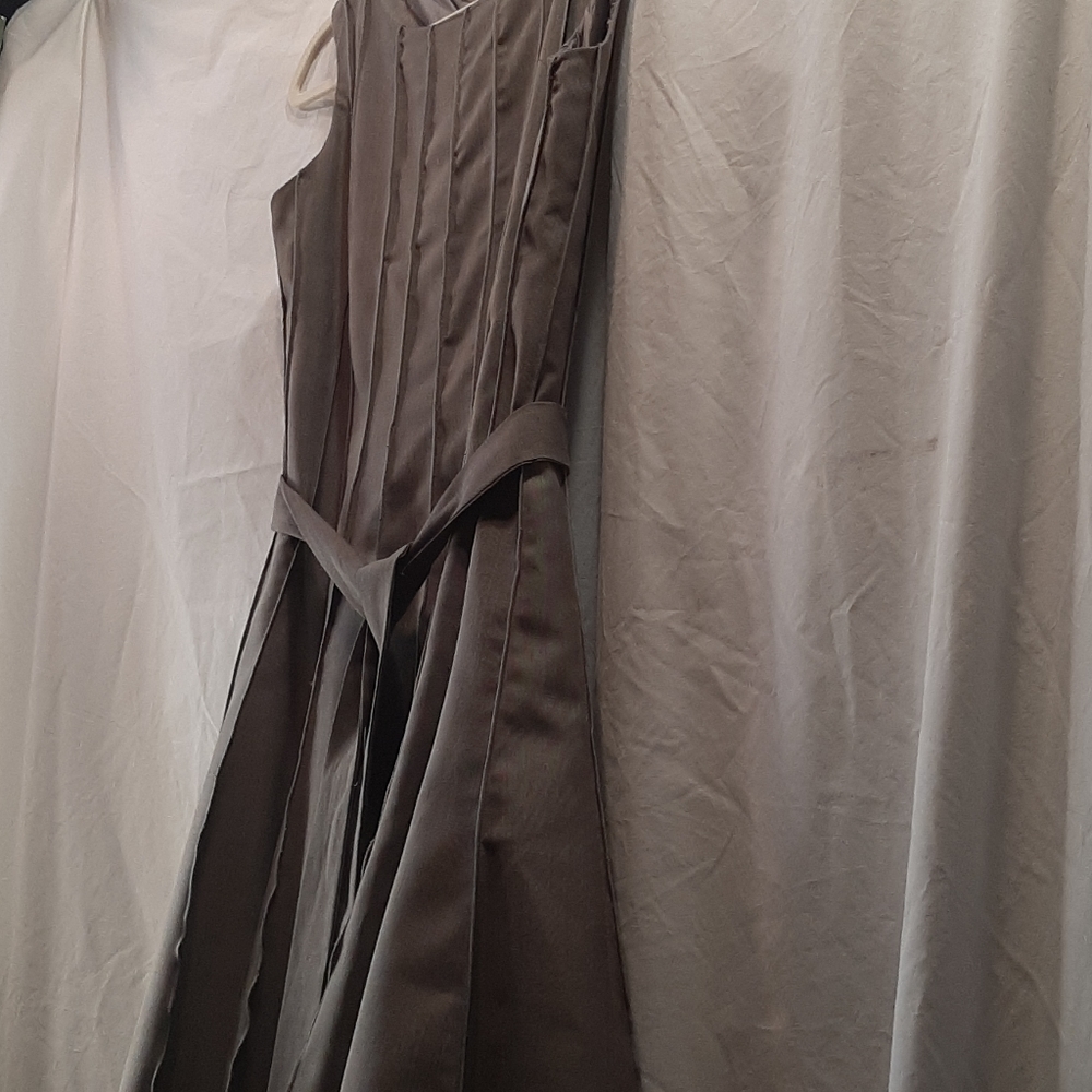 Calvin Klein Gray Midi Dress